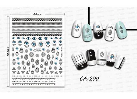 3D Nail Stickers - CA-200